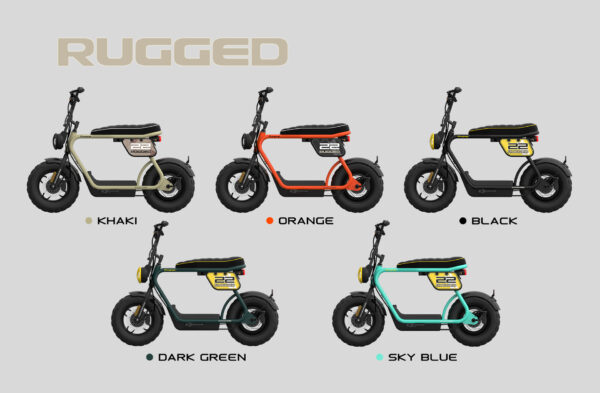 coopop rugged 5 kleuren