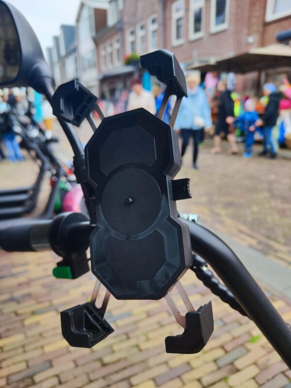Universele telefoonhouder voor fiets, fatbike, scooter of E-chopper - Afbeelding 4