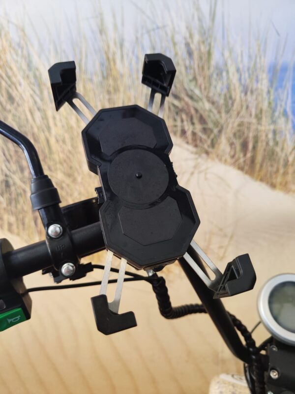 Universele telefoonhouder voor fiets, fatbike, scooter of E-chopper - Afbeelding 3