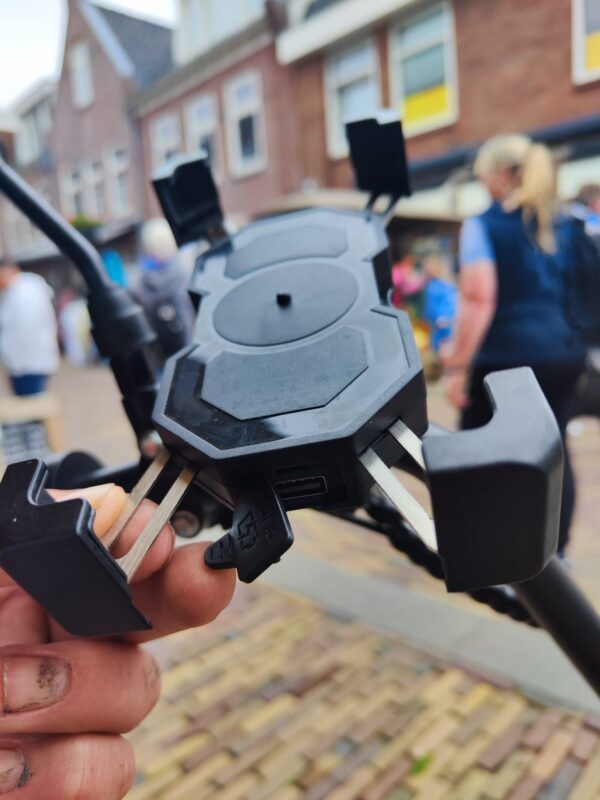 Universele telefoonhouder voor fiets, fatbike, scooter of E-chopper - Afbeelding 5
